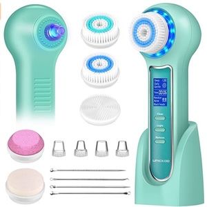 Waterproof 3 in 1 Facial Cleaner Exfoliating Massaging & Deep Pore Cleansing